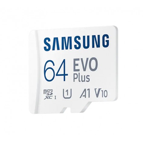 Памет Samsung 64GB micro SD Card EVO Plus with Adapter - MB-MC64KA/EU