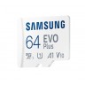 Памет Samsung 64GB micro SD Card EVO Plus with Adapter - MB-MC64KA/EU