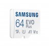 Памет Samsung 64GB micro SD Card EVO Plus with Adapter - MB-MC64KA/EU