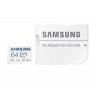 Памет Samsung 64GB micro SD Card EVO Plus with Adapter - MB-MC64KA/EU