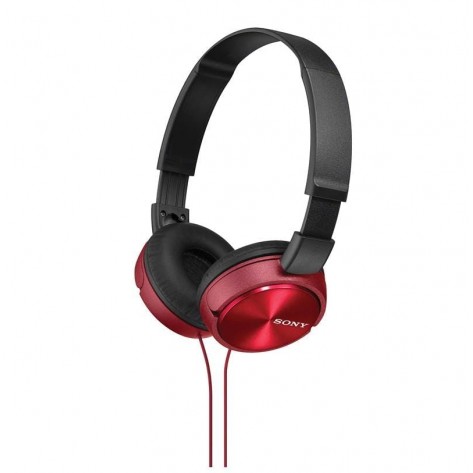 Слушалки Sony Headset MDR-ZX310 red - MDRZX310R.AE