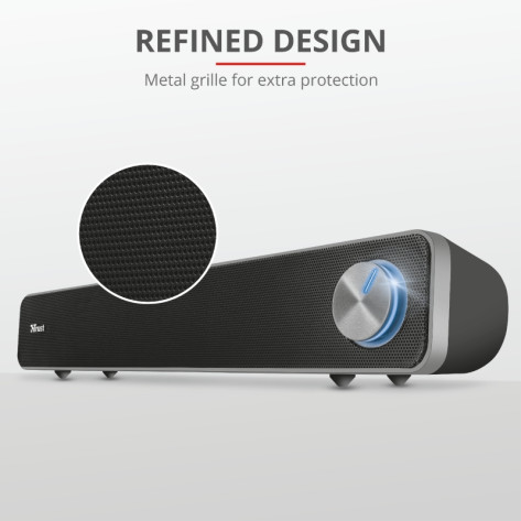 Тонколони TRUST Arys USB Soundbar - 22946