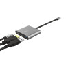 Адаптер TRUST Dalyx 3-IN-1 USB-C Adapter - 23772