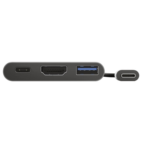 Адаптер TRUST Dalyx 3-IN-1 USB-C Adapter - 23772