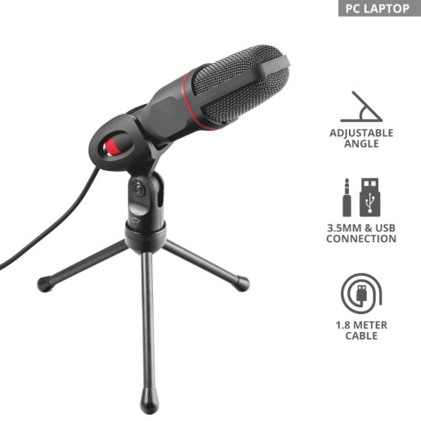 Микрофон TRUST GXT 212 Mico USB Microphone v2 - 23791