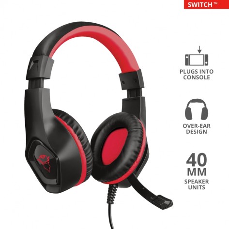 Слушалки TRUST GXT 404R Rana Gaming Headset for Nintendo Switch - 23439