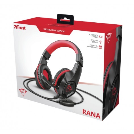 Слушалки TRUST GXT 404R Rana Gaming Headset for Nintendo Switch - 23439