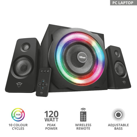 Аудио система TRUST GXT 629 Tytan 2.1 RGB Speaker Set - 22944