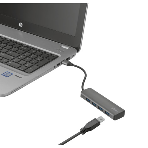 USB хъб TRUST Halyx 4-Port USB3.2 Hub - 23327