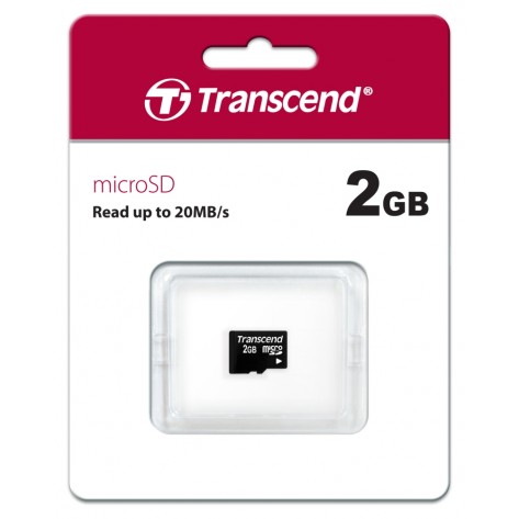 Памет Transcend 2GB microSD  - TS2GUSDC