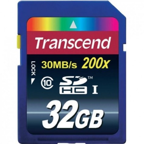 Памет Transcend 32GB SDHC  - TS32GSDHC10