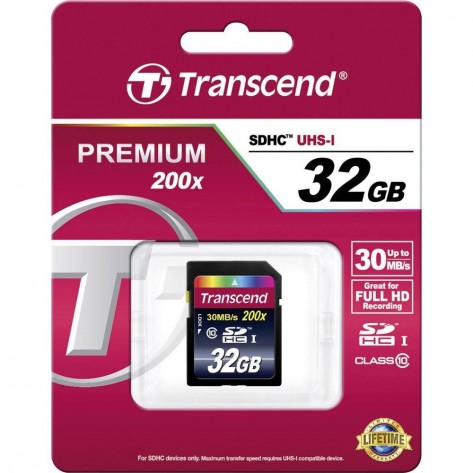 Памет Transcend 32GB SDHC  - TS32GSDHC10