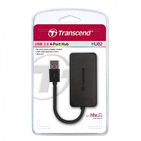 USB хъб Transcend 4-Port HUB - TS-HUB2K