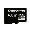 Памет Transcend 4GB microSDHC  - TS4GUSDHC4