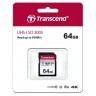 Памет Transcend 64GB SD Card UHS-I U1 - TS64GSDC300S