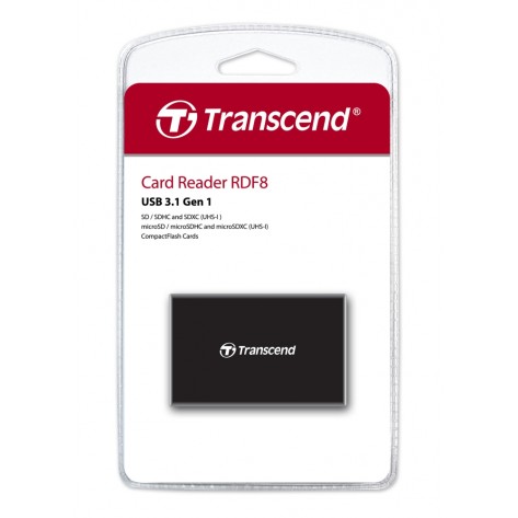 Четец за карти Transcend All-in-1 Multi Memory Card Reader - TS-RDF8K2