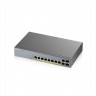 Комутатор ZyXEL GS1350-12HP, 12 Port managed CCTV PoE switch, long range, 130W - GS1350-12HP-EU0101F