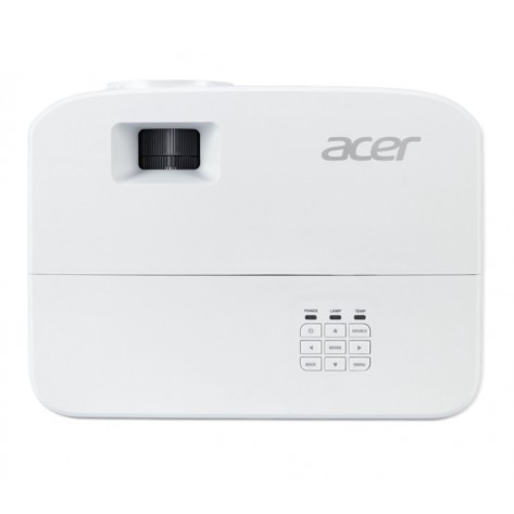 Мултимедиен проектор Acer Projector P1257i DLP, XGA (1024x768), 4800 ANSI LUMENS, 20000:1, 2x HDMI, RCA, Wireless dongle included, Audio in/out, VGA in/out, RS-232,Bluelight Shield, LumiSense, Built-in 10W Speaker, 2.4kg, White - MR.JUR11.001