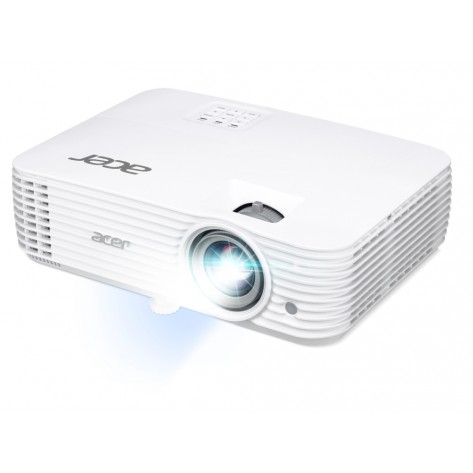 Мултимедиен проектор Acer Projector P1557Ki DLP, FHD (1920x1080), 4500 ANSI LUMENS, 10000:1, 2xHDMI 3D, Wireless dongle included, Audio in/out, USB type A (5V/1A), RS-232, Bluelight Shield, LumiSense, Built-in 10W Speaker, 2.9kg, White - MR.JV511.001