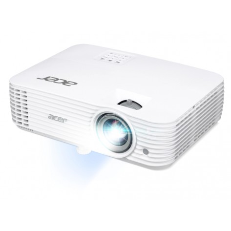 Мултимедиен проектор Acer Projector P1657Ki DLP, WUXGA(1920x1200), 4500 ANSI LUMENS, 10000:1, 2xHDMI 3D, Wireless dongle included, Audio in/out, USB type A (5V/1A), RS-232, Bluelight Shield, LumiSense, Built-in 10W Speaker, 2.9kg, White - MR.JV411.001