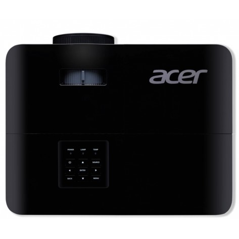 Мултимедиен проектор Acer Projector X1228i, DLP, XGA (1024x768), 4500 ANSI Lm, 20 000:1, 3D, Auto keystone, HDMI, WiFi, VGA in, USB, RCA, RS232, Audio in/out, DC Out (5V/1A), 3W Speaker, 2.7kg, Black - MR.JTV11.001