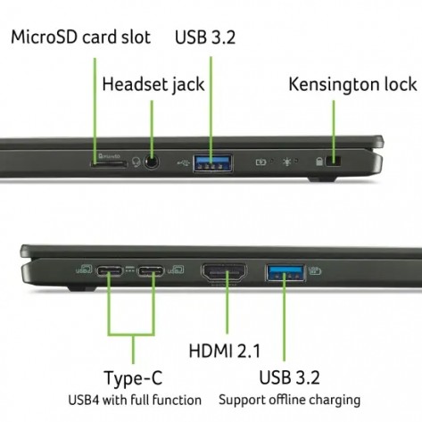 Лаптоп Acer Swift Edge SFE16-44-R72Z - NX.KTDEX.007