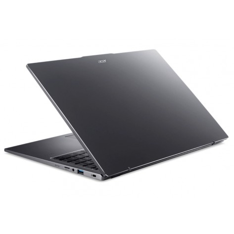 Лаптоп Acer Swift Go16, SFG16-72-7964, Intel Core Ultra 7 155H (up to 4.80 GHz, 24MB), 16" 3.2K OLED 120Hz, 32GB LPDDR5,1024GB PCIe NVMe SSD, Intel UMA, AX+BT 6E, CR Micro SD, QHDCamera, FPR, Win 11 Home, Gray - NX.KX4EX.002