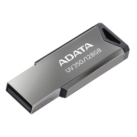 Памет Adata 128GB UV350 USB 3.2 Gen1-Flash Drive Silver - AUV350-128G-RBK