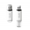 Памет ADATA C906 64GB USB 2.0 White - AC906-64G-RWH