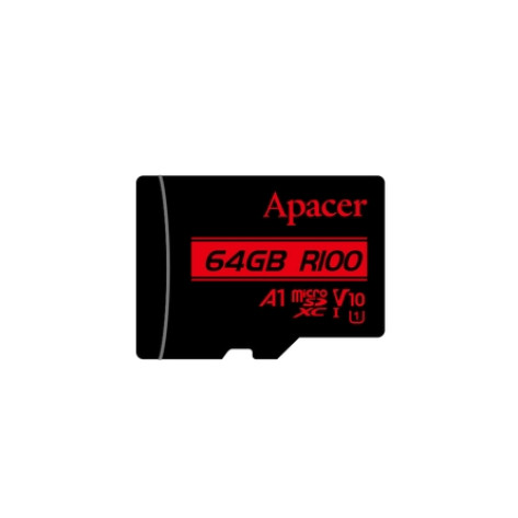 Памет Apacer 64GB microSDHC - AP64GMCSX10UB-R
