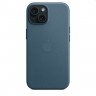 Калъф Apple iPhone 15 FineWoven Case with MagSafe - Pacific Blue - MT3G3ZM/A