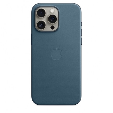Калъф Apple iPhone 15 Pro Max FineWoven Case with MagSafe - Pacific Blue - MT4Y3ZM/A