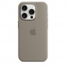 Калъф Apple iPhone 15 Pro Silicone Case with MagSafe - Clay - MT1E3ZM/A