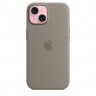 Калъф Apple iPhone 15 Silicone Case with MagSafe - Clay - MT0Q3ZM/A