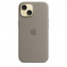 Калъф Apple iPhone 15 Silicone Case with MagSafe - Clay - MT0Q3ZM/A