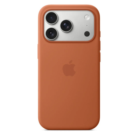 Калъф Apple iPhone 17 Pro Silicone Case with MagSafe – Terra Cotta - MGFJ4ZM/A