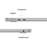 Лаптоп Apple MacBook Air 13.6: Apple M5 chip with 10-core CPU and 10-core GPU - MDH94