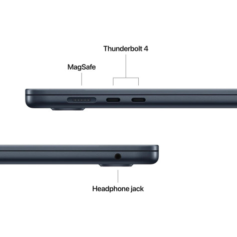 Лаптоп Apple MacBook Air 15.3: Apple M5 chip with 10-core CPU and 10-core GPU - MDVK4