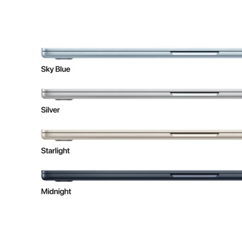 Лаптоп Apple MacBook Air 15.3: with Liquid Retina - MDV94
