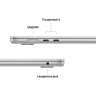 Лаптоп Apple MacBook Air 15.3: Apple M5 chip with 10-core CPU and 10-core GPU - MDVA4ZE/A