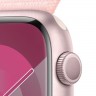 Смарт часовник Apple Watch Series 9 GPS 45mm Pink Aluminium Case with Light Pink Sport Loop - MR9J3QC/A