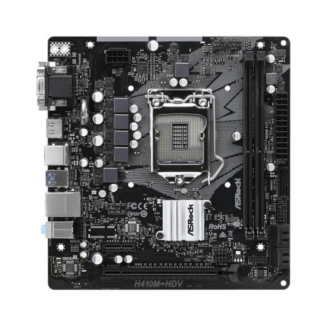 Дънна платка Asrock H410M-HDV - 90-MXBD60-A0UAYZ