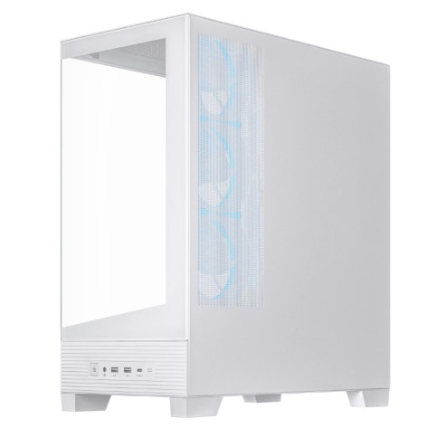 Кутия за компютър Asus A31 Plus TG White - 90DC00R3-B19000