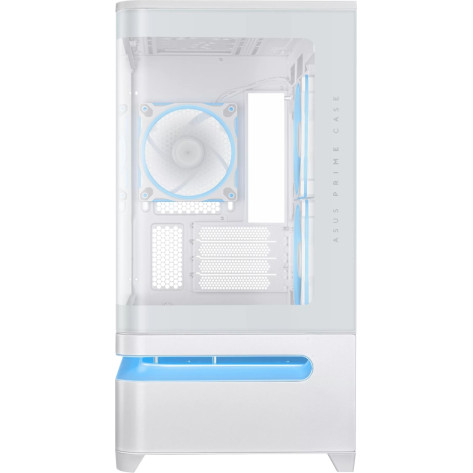 Кутия за компютър Asus Prime AP202 TG White - 90DC00P3-B19000