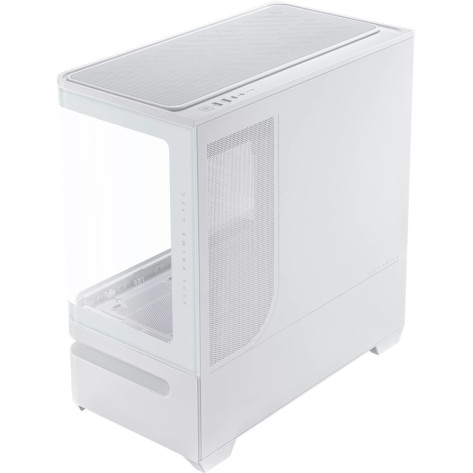 Кутия за компютър Asus Prime AP202 TG White - 90DC00P3-B19000