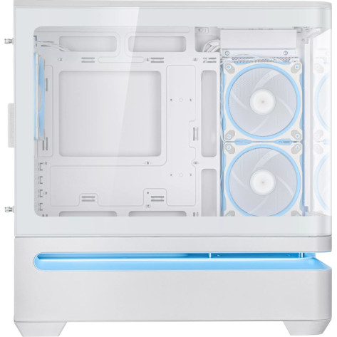 Кутия за компютър Asus Prime AP202 TG White - 90DC00P3-B19000