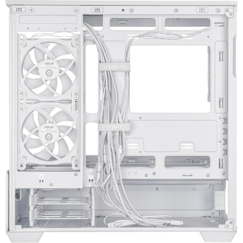 Кутия за компютър Asus Prime AP202 TG White - 90DC00P3-B19000