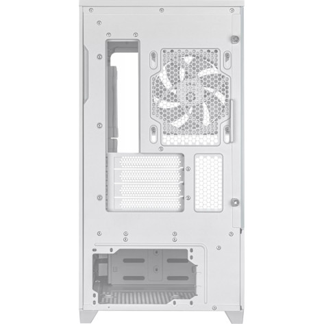 Кутия за компютър Asus Prime AP202 TG White - 90DC00P3-B19000