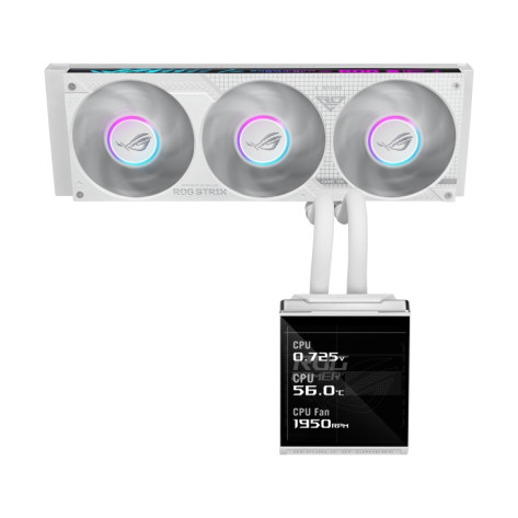 Охлаждаща система Asus ROG Strix SLC IV 360 ARGB LCD White - 90RC01S2-B0EAY0