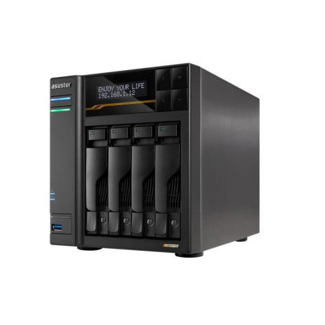 Мрежов сторидж Asustor Lockerstor 4 Gen3 AS6804T 4 Bay NAS - AS6804T